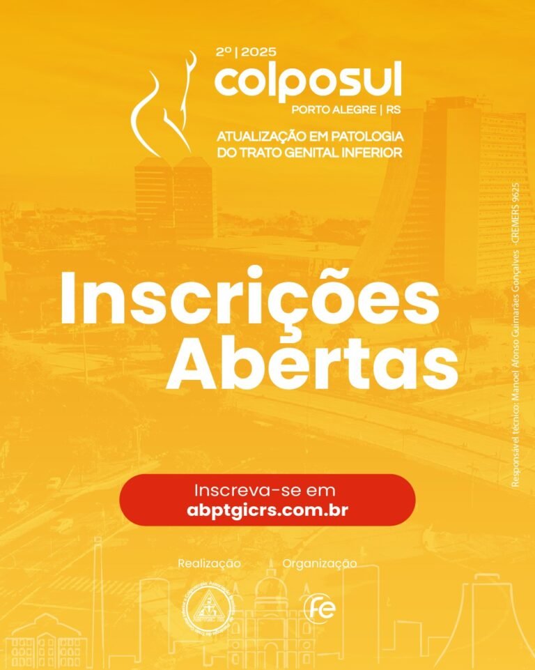 2° COLPOSUL – Atualização e novidades na Patologia do Trato Genital Inferior e Colposcopia!